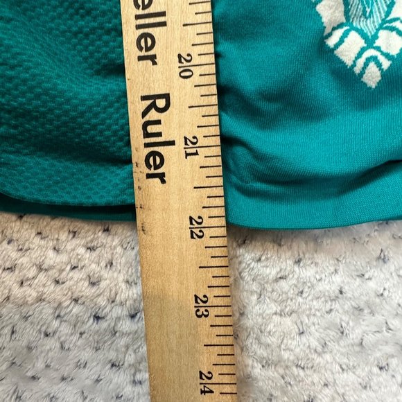 Athleta Workout Top Womens XS Teal Sleeveless Tank Sporty Active Exercise - Picture 13 of 13